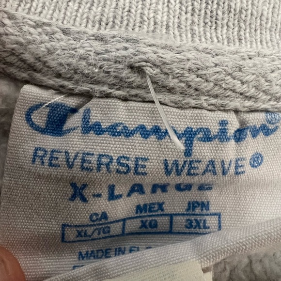 Vintage 00s Champion Reverse Weave Script Spell Out Crewneck Sweatshirt‎ - Picture 5 of 5